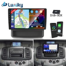 DAB+ Car Radio Sat Nav For Renault Trafic Vauxhall Vivaro A 2010-2014 Android 15
