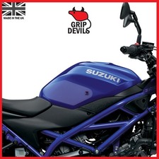 Grip Devils Tank Grips: Suzuki SV650 2016+ Clear
