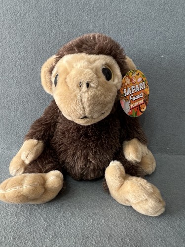 Safari friends monkey plush - friends,