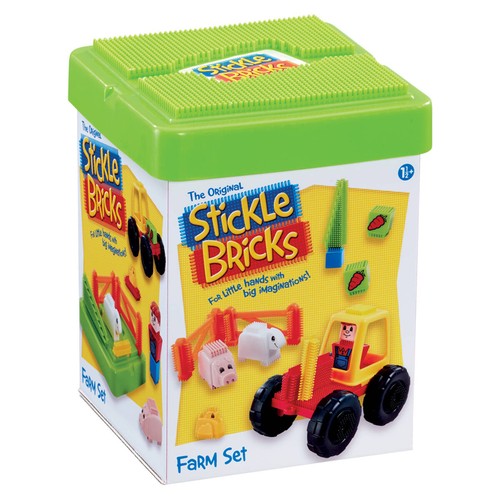 Stickle bricks farm set box - bricks,