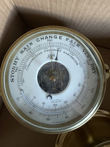 Schatz brass ship clock - schatz,