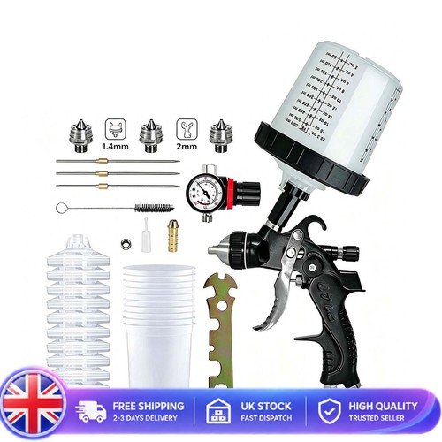 Spray gun paint kit - gun,