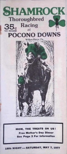 1977 pocono downs - 1977, shamrock