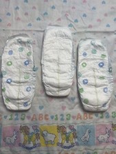 Rare Discontinued 2nd Largest Baby Diaper Mama Bear Size 7 - 3 Pack ABDL Diapers