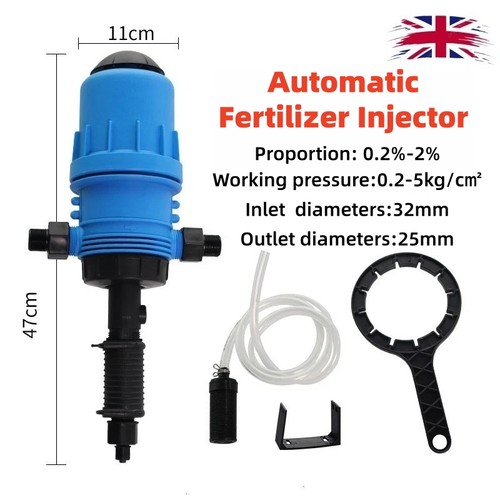 Adjustable fertilizer injector - adjustable,