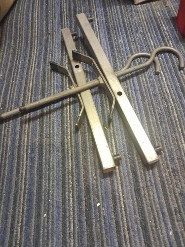 Roof bar ladder clamps - roof,