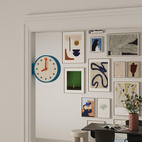 Corner wall clock - wall, decorative