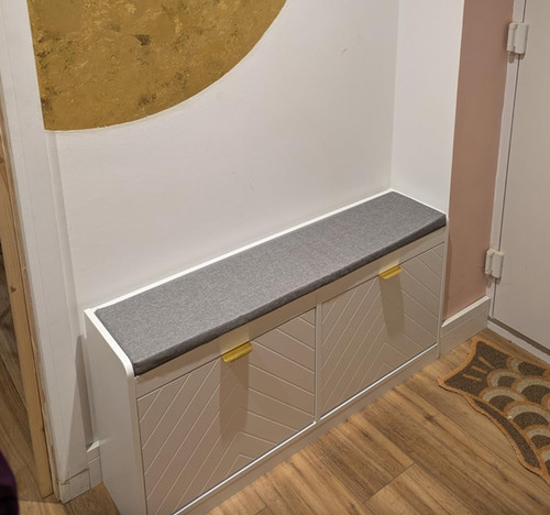 Slim shoe storage - storage, bench