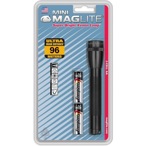 Mini maglite black torch - aa,
