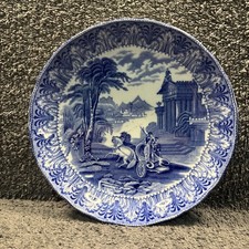 Antique Cauldon Blue & White