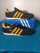 Adidas R71 Dragon Mens Shoes Trainers UK Size 11.5   JQ2575   Black - Yellow