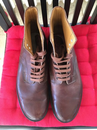 Brown service work - brown, boots