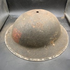 Original WW2 British Army Mk2 Combat Helmet - South African Made - Div Sign