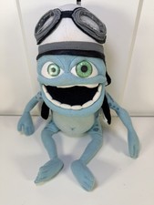 Working 2005 The Annoying Thing Plush Crazy Frog Biker Talking Singing Soft Toy