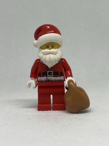 Lego minifigure santa - santa, claus