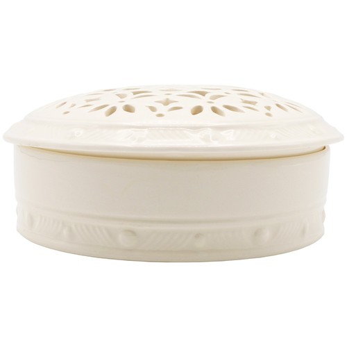 Royal creamware trinket - royal,