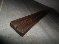 tawse/cane 2tail genuine leather  rare old school tawse from edinburgh area