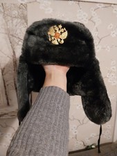 Black Furry Russian Cossack