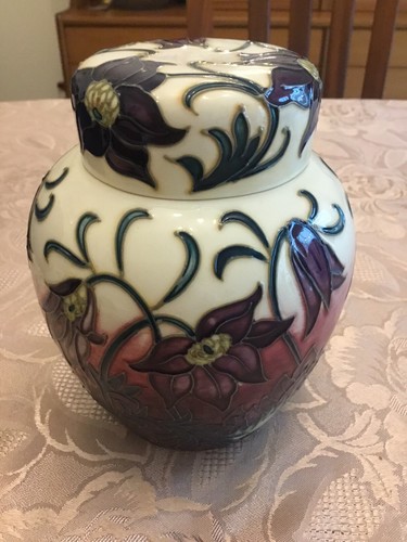 Moorcroft ginger jar - ginger,
