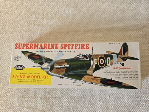 Vintage guillow supermarine - guillow's,