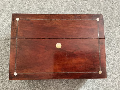 Antique wooden chest and - chest,