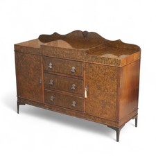 Art Deco Burr Walnut Sideboard