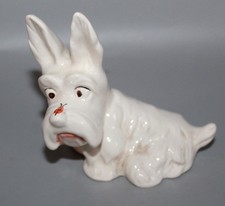 VINTAGE BESWICK TERRIER DOG WITH BUTTERFLY ON NOSE No 804