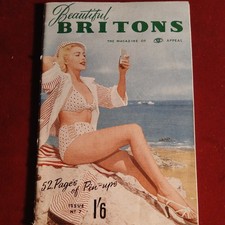 beautiful britons Vintage Magazines  Non Full Nudity  issues number 7