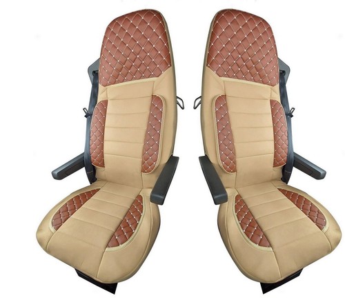 Brown eco leather suede - brown,