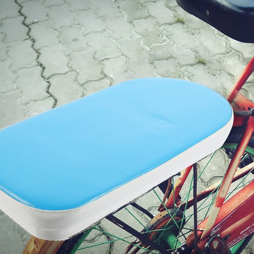 Bicycle saddle pad behind seat - pad,