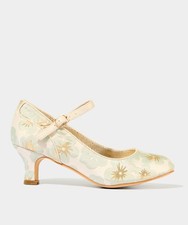 Joe Browns Women's Jacquard Floral Occasion Shoes