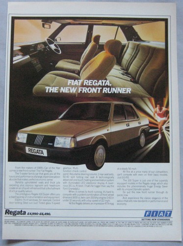 1984 fiat regata original - 1984,