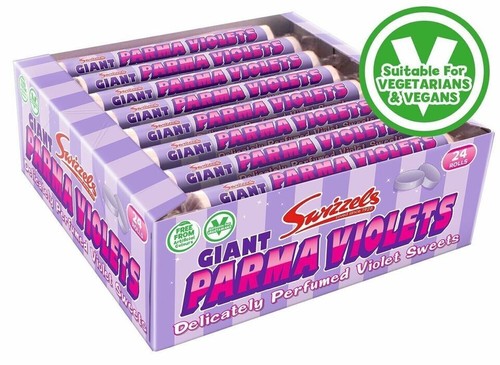 Giant parma violets - giant, swizzels