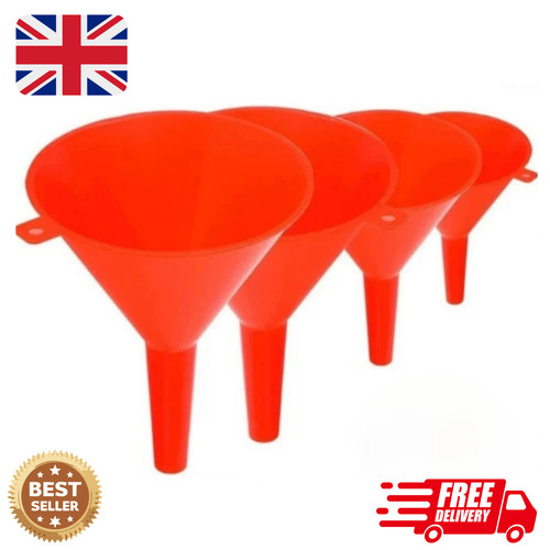 4pc funnel set plastic pouring - set,