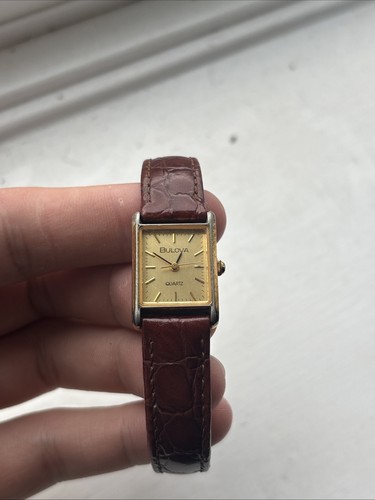 Bulova vintage quartz tank - quartz,