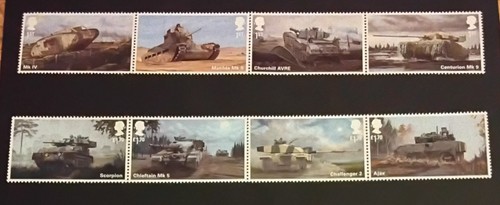 British army vehicles stamps - british,