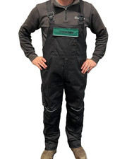 Krone Bib & Brace - Overalls - Black - Sizes S - 4XL
