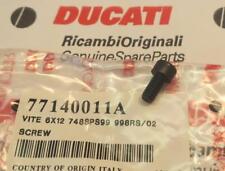 1990-2005 Ducati 996RS 999RS 748SPS 916SPS 6x12mm special screw -EACH- 77140011A
