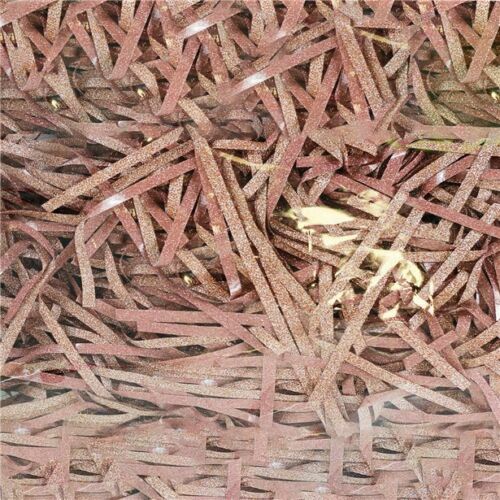 Rose gold glimmer shredded - gold,