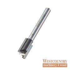 TREND TR12x1/4TC Hinge Jig Router Cutter Two Flute 12.0mm dia x 19.0mm Cut - Ex 