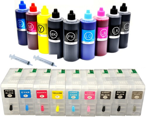 9x80ml refillable compatible - 9x80ml,