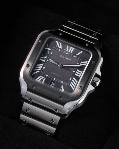 Cartier santos wssa0037 grey - cartier,