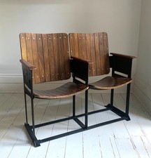 Pair of Wooden Joined & Fixed