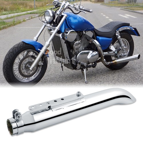 Motorcycle chrome exhaust - motorcycle,