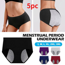 5x Womens Everdries Leakproof