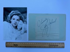 Judy Garland Signed Vintage