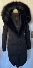 Zara Black Faux Fur Trimmed