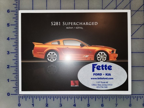 2007 ford mustang saleen - ford,