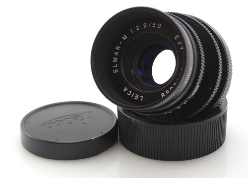 Leica 50mm elmar - f2.8, black