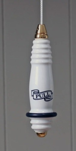 Ceramic toilet light pull - light,